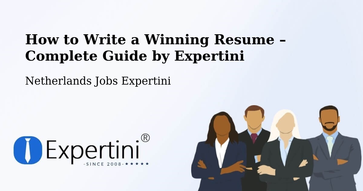 Resume Writing Guide for Job Seekers – Uddel - Uddel, Netherlands Jobs Expertini